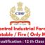 CISF Constable / Fire Recruitment 2024 Latest Update