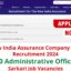 New India Assurance Company Ltd. Recruitment 2024