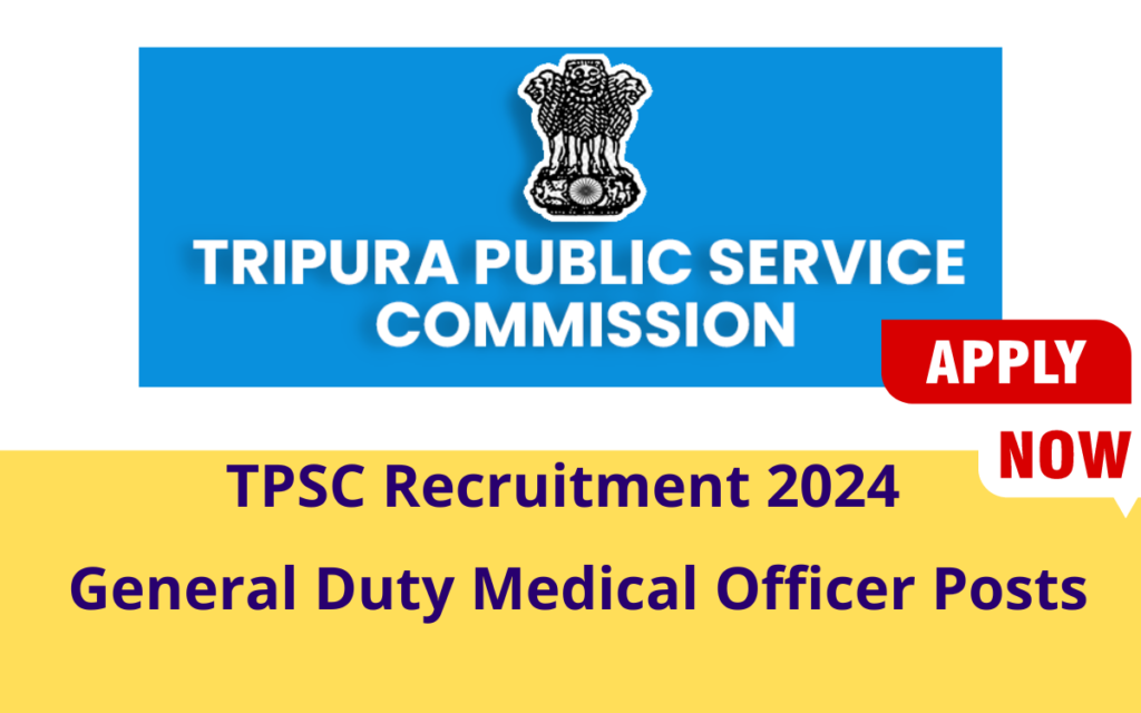 Tripura Public Service Commission Recruitment 2024