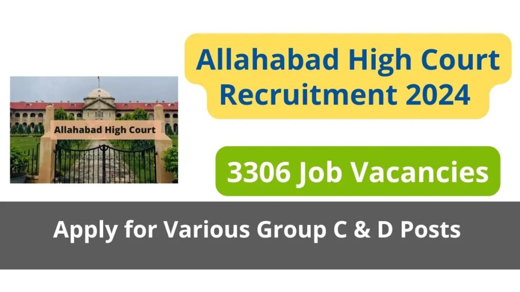 Allahabad High Court Recruitment 2024