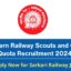 Southern Railway Scouts and Guides Quota Recruitment 2024